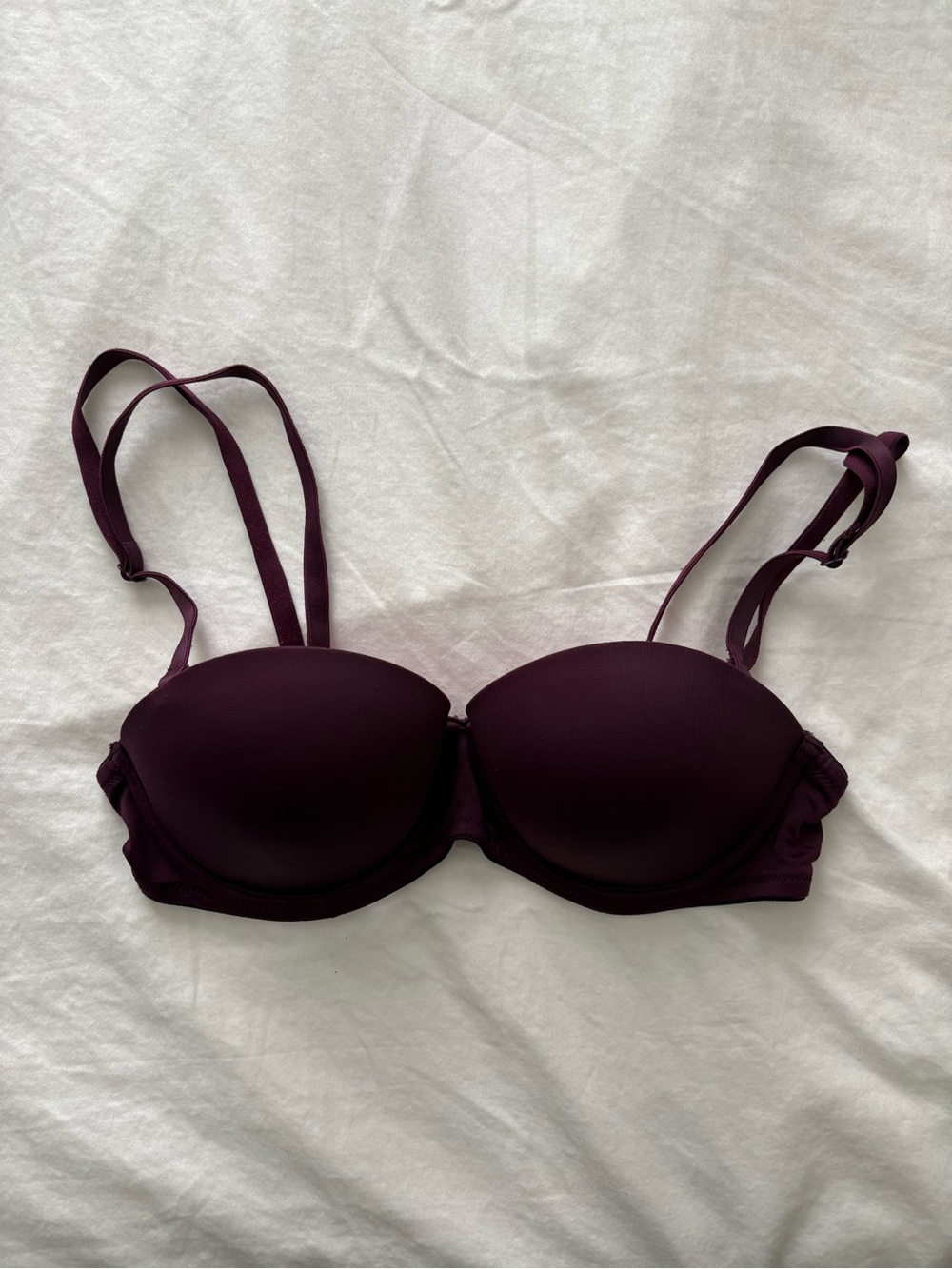 purple push up bra